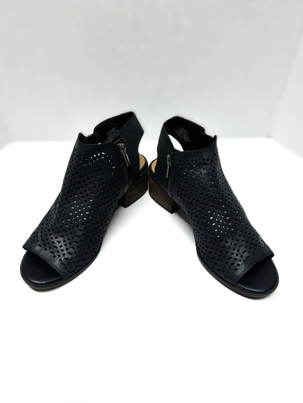 Lucky Brand black mini boots size 8